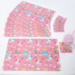 Rainbow Kingdom 6 Pack Placemats & Coasters