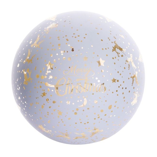 CASHEL LIVING LED CHRISTMAS WHITE Large Glass Ball