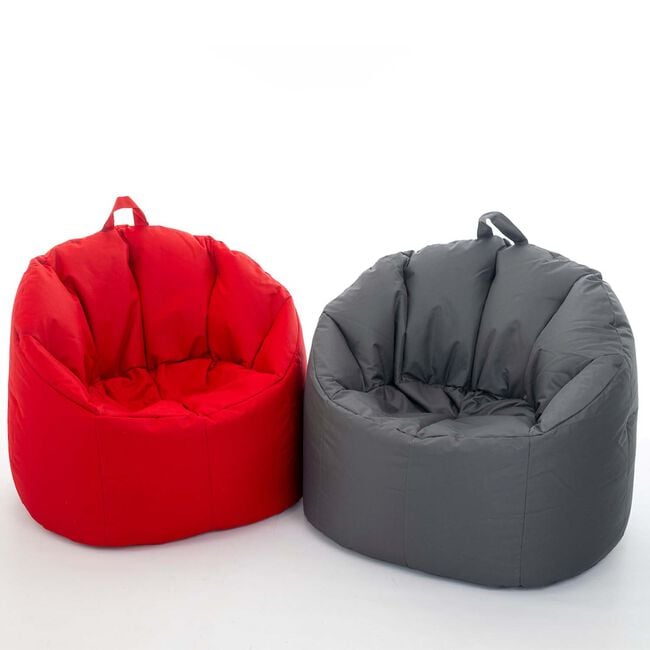 Snug Seat Bean Bag Chair - Red