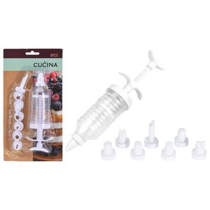 La Cucina Icing Syringe with 7 Nozzles