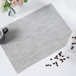 Interlaced Glimmer Placemat - Cream