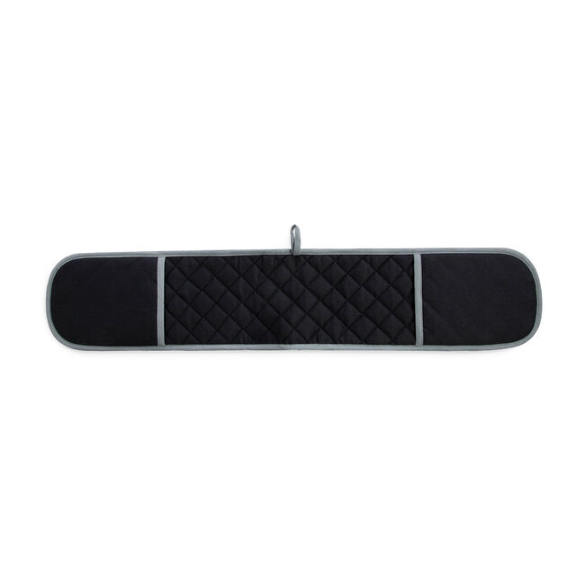 Two Tone Double Oven Glove - Black/Grey
