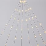 224 LED Wall Silhouette Christmas Tree Lights