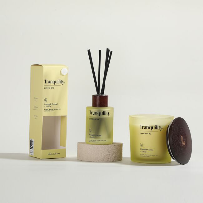 Tranquility Pineapple Coconut & Vanilla Candle