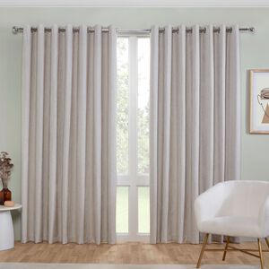 BLACKOUT & THERMAL LINENESQUE SAND 66x54 Curtain