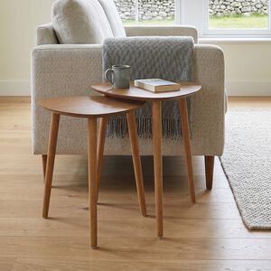 Natural Side Tables Set of 2