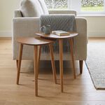 Natural Side Tables Set of 2