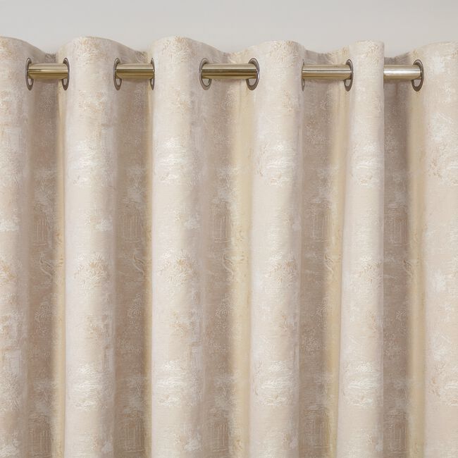 CHINOISERIE CREAM  66x54 Curtain