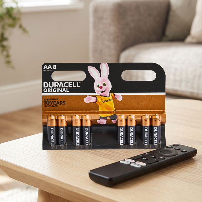 Duracell Original AA Batteries 8 Pack