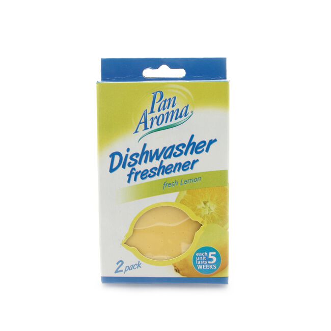 Pan Aroma Dishwasher Freshener 2 Pack Lemon