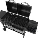 Mastercook Dual Function Gas & Charcoal Smoker BBQ