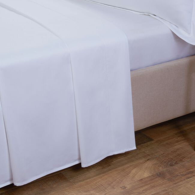 KS FLAT SHEET Picot Stitch 600TC