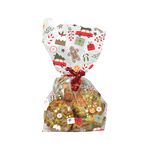 Scandi Christmas Cello Bags - 20 Bags