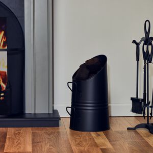 Silverflame Small Coal Hod Black