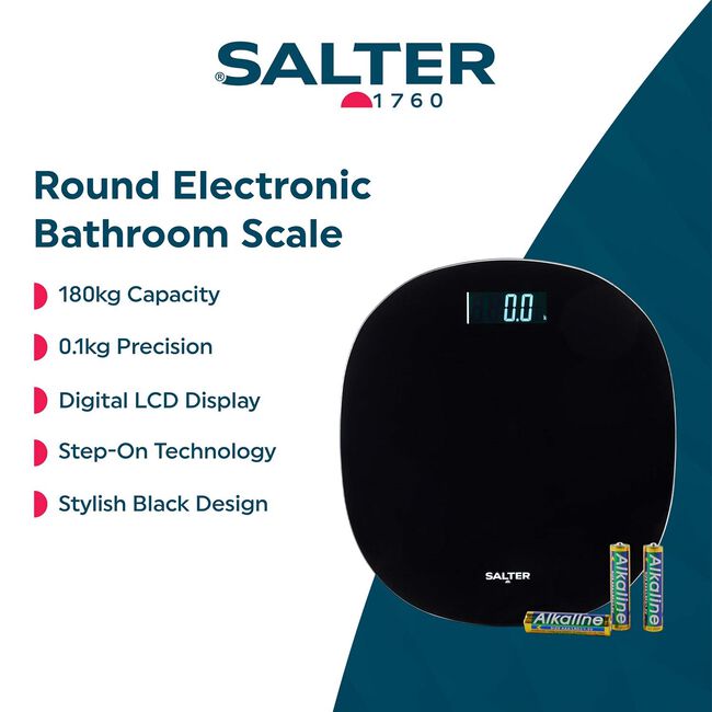 Salter Round Electronic Scales