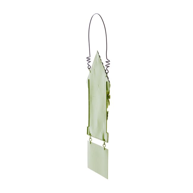 Floral Welcome Garden Wall Decoration