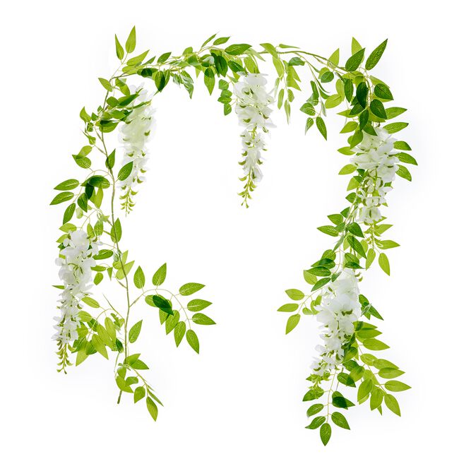 Cream Wisteria Garland 1.8M