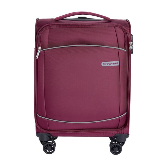 Cabin Bag Lightweight Luggage - Merlot