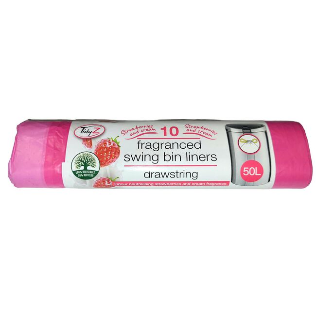 10 Pack Strawberry 50L Swing Sacks