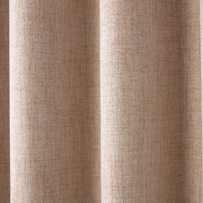 HACKNEY BLACKOUT NATURAL 135x240cm Curtain Panel 