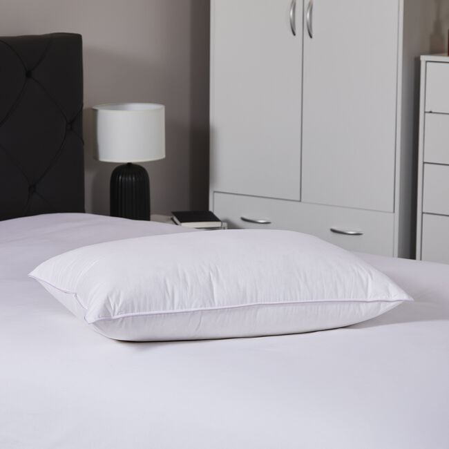 Radiant Comfort Firm Support Duck Down Pillow