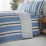 Jemmy Bedspread 200cm x 220cm - Denim Blue