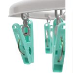 JVL 20 Peg Oval Folding Hanging Dryer