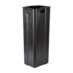 NORDHAUS BLACK TRIPLE COMPARTMENT 60L RECYCLING Bin