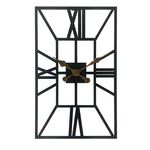 Ava 70cm Clock - Black 