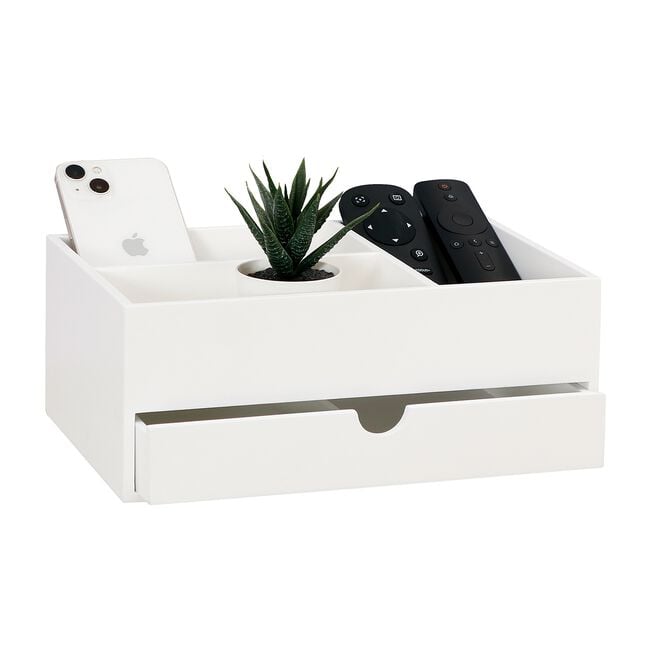 Office Desk Storage with Drawer White