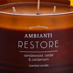 Ambianti Spa Collection Restore 3 Wick Candle