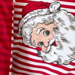 SINGLE DUVET COVER Candy Stripe Santa
