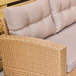 Genoa Rattan Corner Sofa Set
