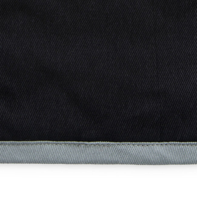 Two Tone Single Oven Glove - Black/Grey