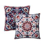 CREWEL GLOBAL WINTER WHITE 45X45 Cushion 
