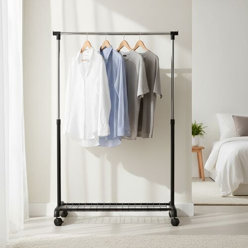 Single Bar Clothes Rack - Home Store + More
