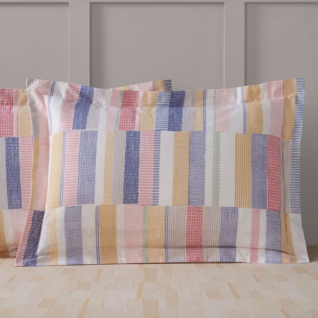 Atlas Oxford Pillowcase Pair - Ochre