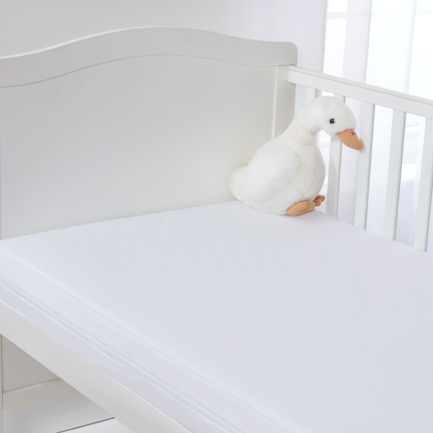 Anti allergy cot bed mattress protector best sale