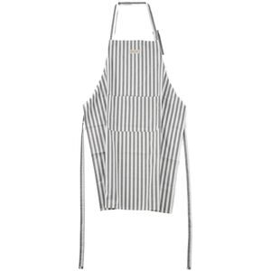 Stellar Grey Stripe Apron