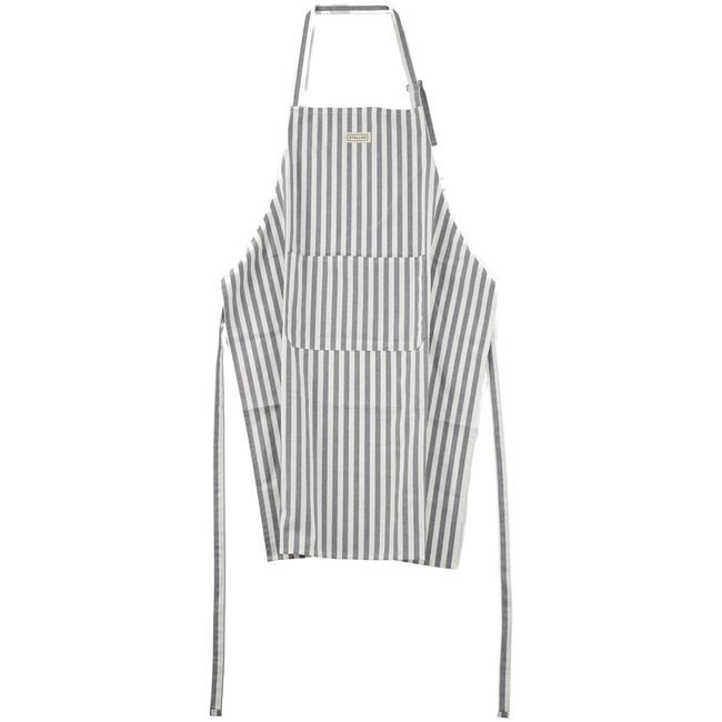 Stellar Grey Stripe Apron