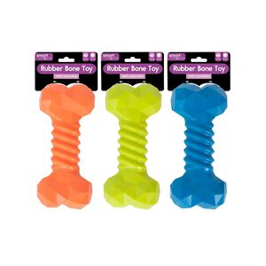 Rubber Dog Bone Toy