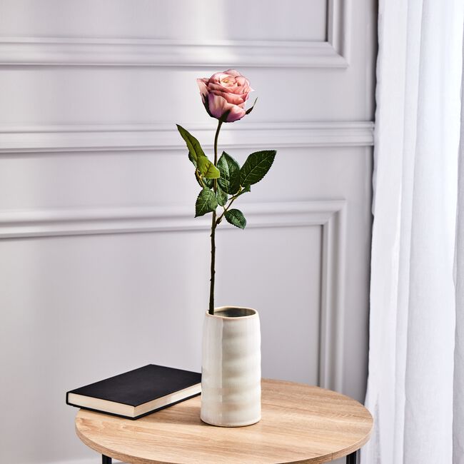 SINGLE ROSE BUD Dusty Lavender