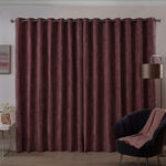 BLACKOUT & THERMAL HERRINGBONE BLUSH 66x54 Curtain