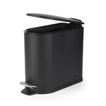 BELDRAY 5L D SHAPE BLACK Soft Close bin