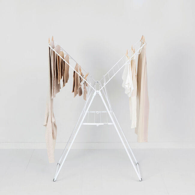 Brabantia 20m HangOn Drying Rack White