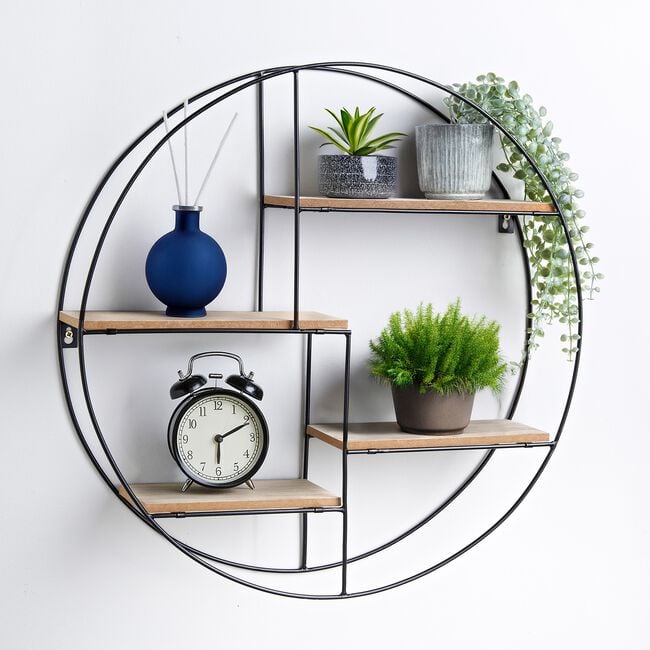Manhattan Round Multi Section Shelf