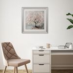Cherry Blossom Jewelled Framed Art 60cm x 60cm