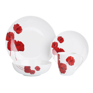 Wild Poppy 16 Piece Dinner Set - Home Store + More Wild Poppy 16 Piece Dinner Set - Home Store + More