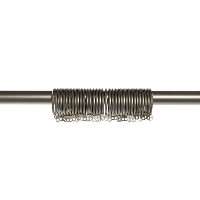 Extendable Curtain Pole with Ball End 120-210cm