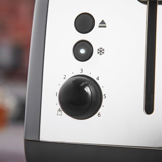 Russell Hobbs Colour Plus Grey 2 Slice Toaster